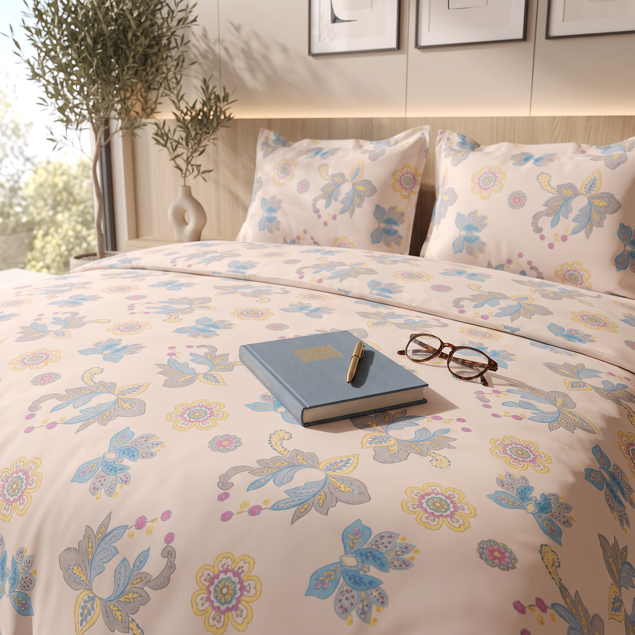 Firefly_Gemini Flash_ADD OBJECT IN BED AND GIVE CLOSE UP RENDER DONT CHANGE ANYTHING ONLY CHANGE CAMERA AN 63243
