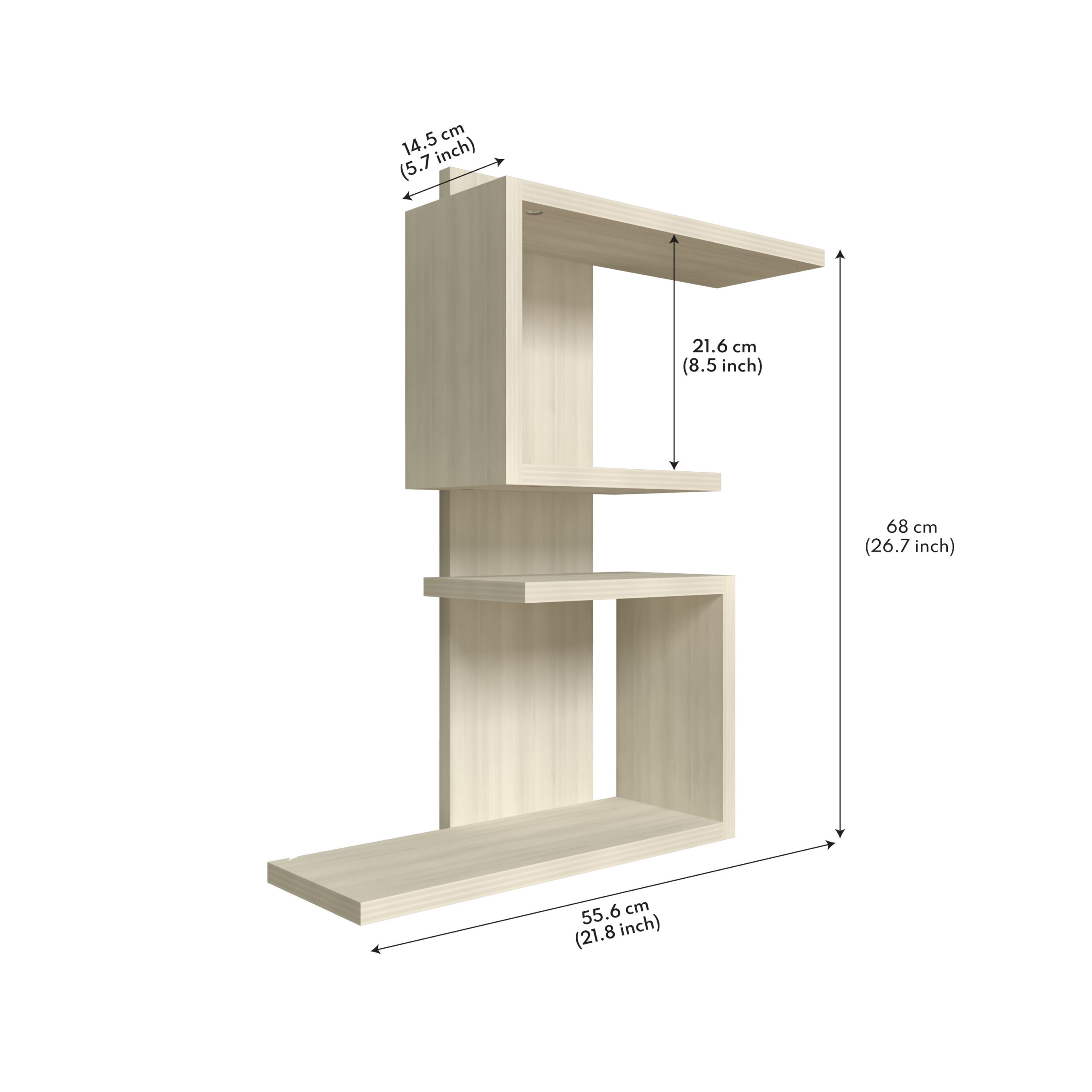 Lemezo Wall Storage ACACIA LIGHT -3