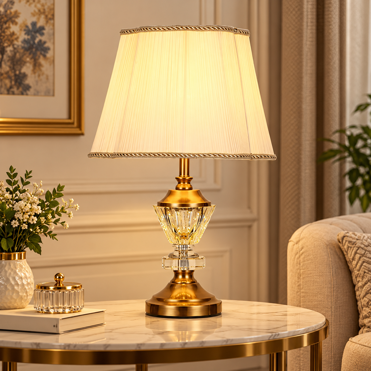 Luminous Crystal Lamp Vignette